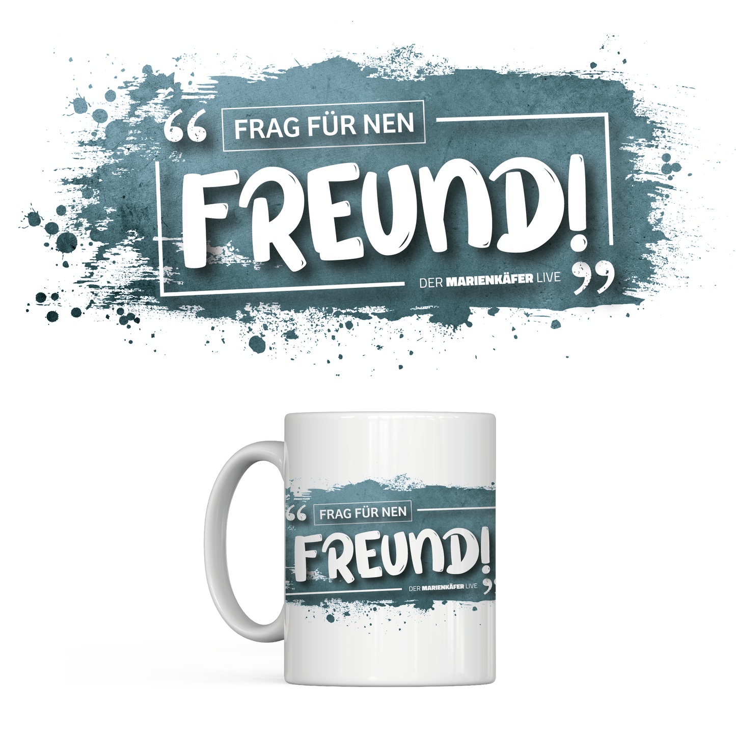 "Freund" Tasse | Der_Marienkäfer_Live