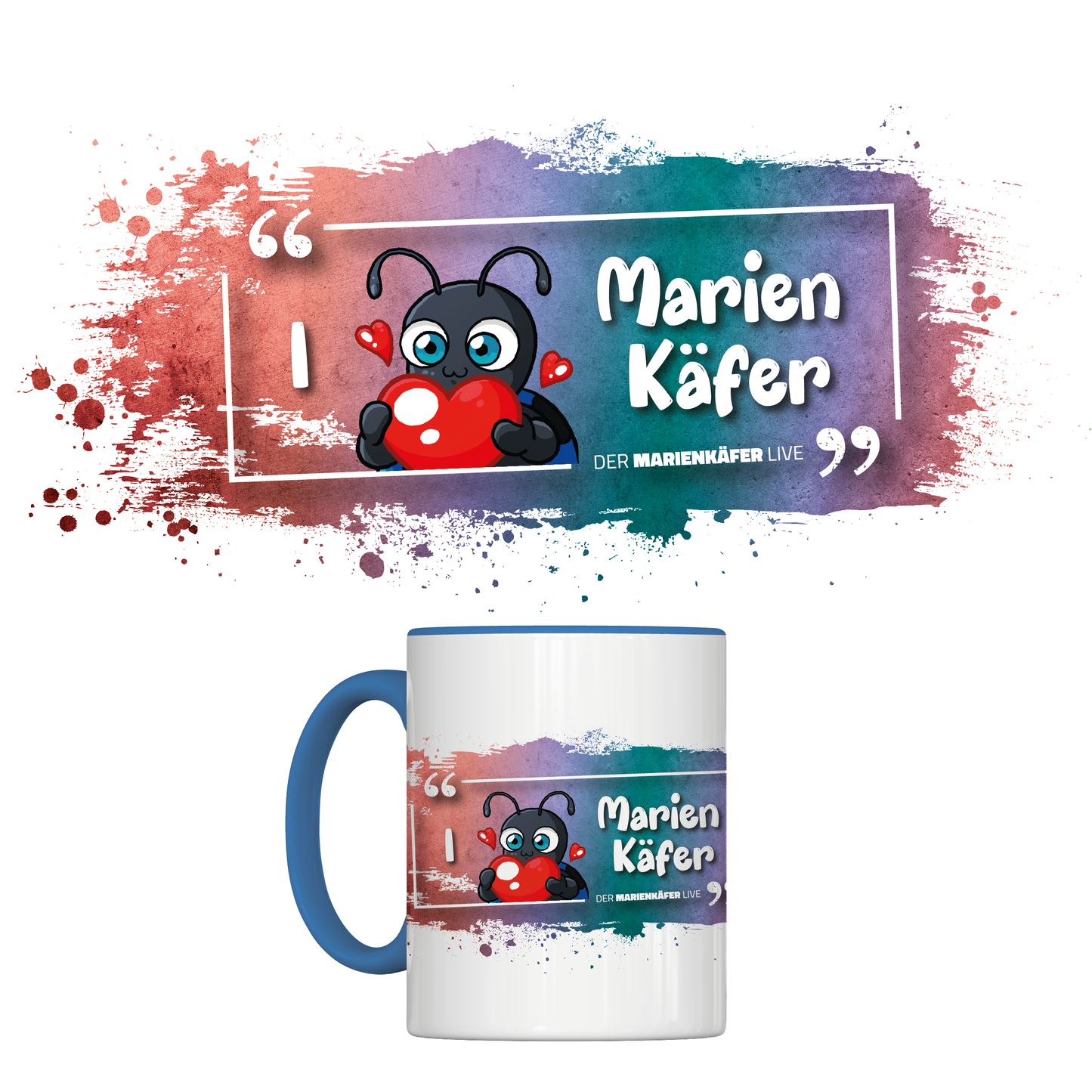 "I love Marienkäfer" Tasse | Der_Marienkäfer_Live